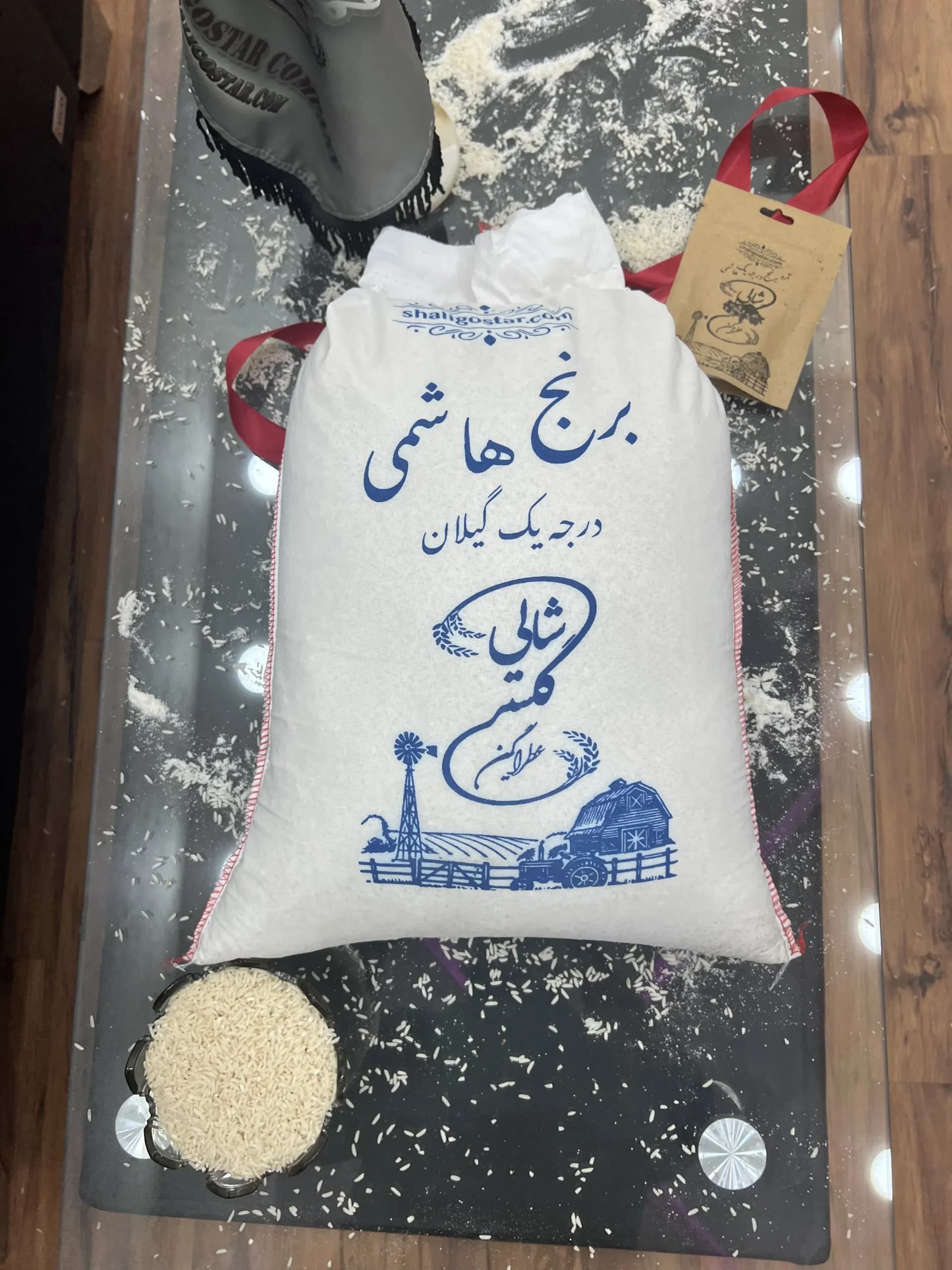 برنج هاشمی معطر گیلان -برنج اصیل شمال | 10 کیلویی — تصویر ۱۲