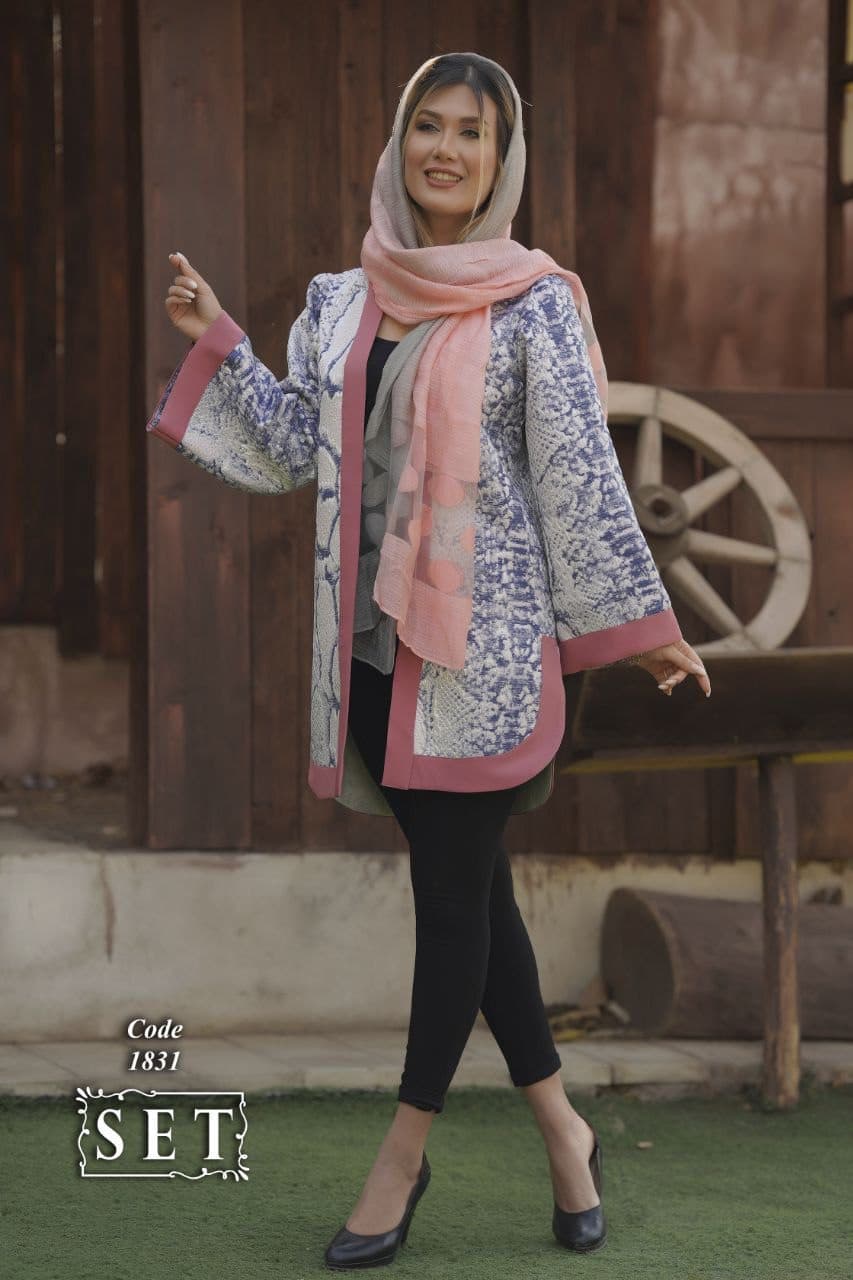 مانتو مجلسی مدل مروارید — تصویر ۶