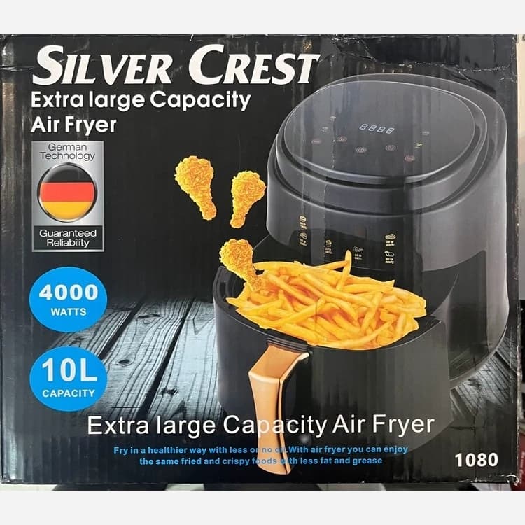 هواپز 10 لیتری بدون روغن سیلور کرست مدل CS-1080 — تصویر ۶