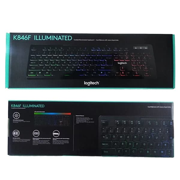 کیبورد گیمینگ لاجیتک مدل K846F با سیم — تصویر ۸