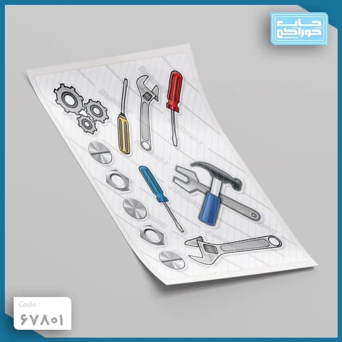 چاپ خوراکی ابزارآلات کد 67801