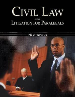 دانلود کتاب Civil Law & Litigation for Paralegals