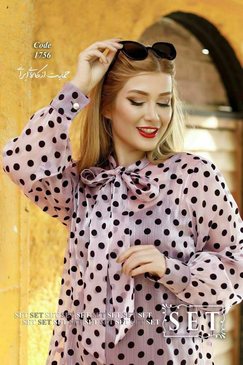 شومیز مزونی مدل کمند — تصویر ۳