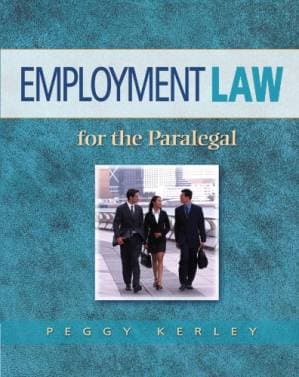 دانلود کتاب Employment Law for the Paralegal (West Legal Studies Series)