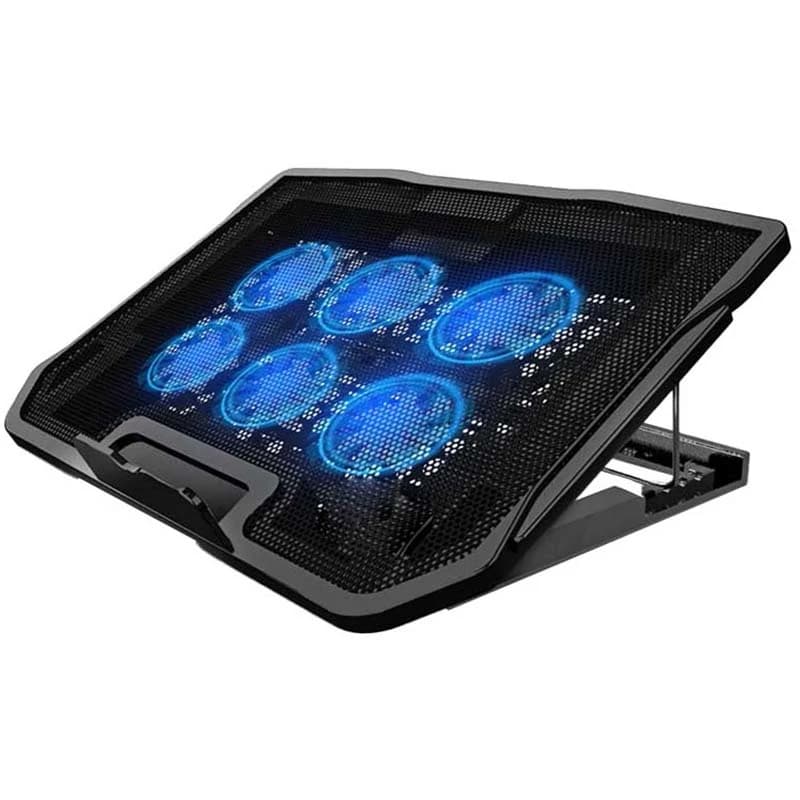 پایه خنک کننده لپ تاپ بایبل مدل F60 با ۶ فن