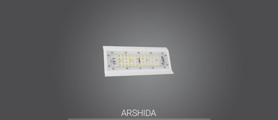 پروژکتور آرشیدا صدفی 50 وات smd پارس شعاع توس
