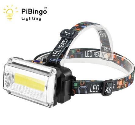 چراغ پیشانی شارژی با COB LED