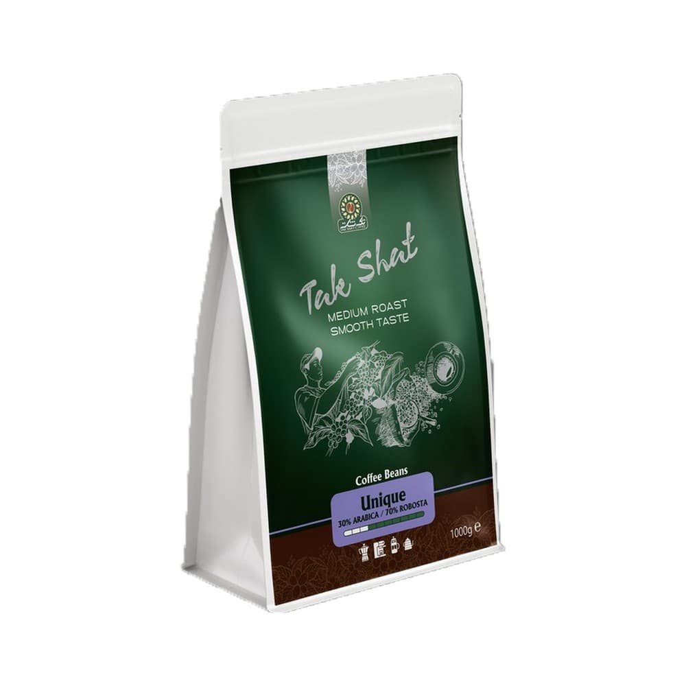 قهوه تک شات یونیک ۱۰۰۰گرمی (TAKSHAT)
