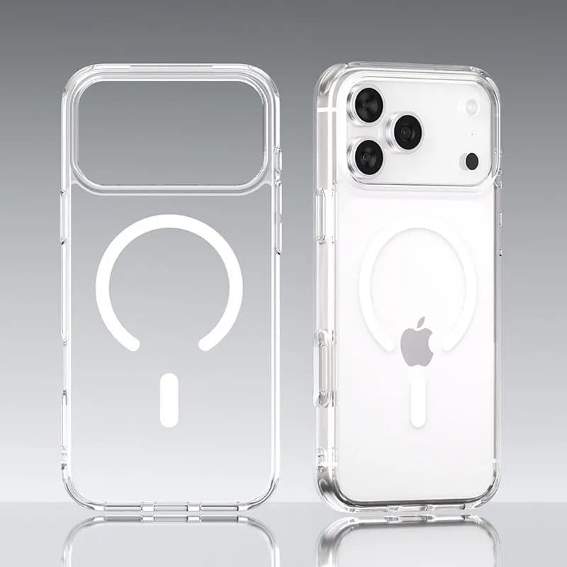 قاب شفاف مگسیف دار بلکین Belkin SheerForce iphone 17 pro مناسب برای آیفون 17پرو — تصویر ۳