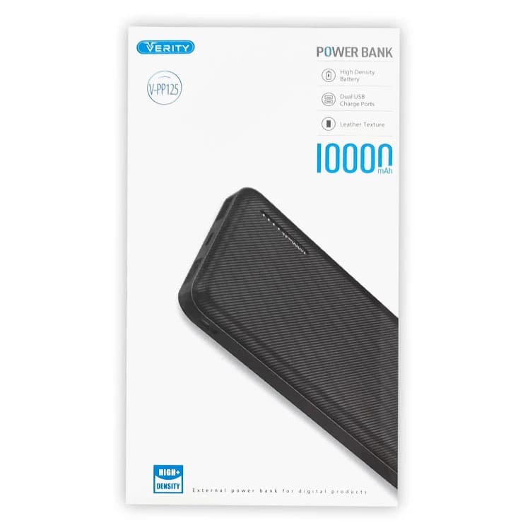 پاوربانک وریتی مدل V-PP125 ظرفیت 10000 میلی آمپر ساعت — تصویر ۲