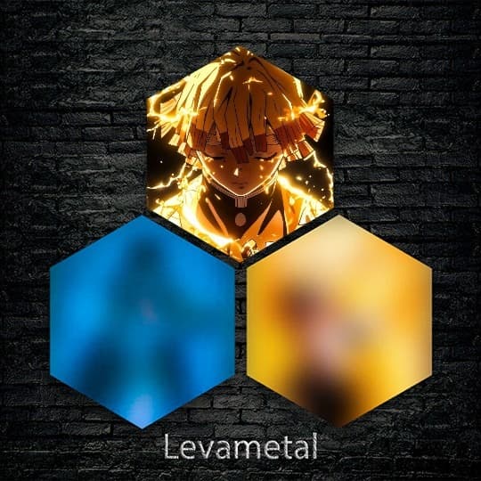 لوا سل زنیتسو Zenitsu از انیمه شیطان کش Demon Slayer با کد C-011