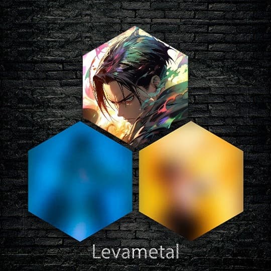 لوا سل لیوای Levi از انیمه اتک آن تایتان Attack On Titan با کد C-001
