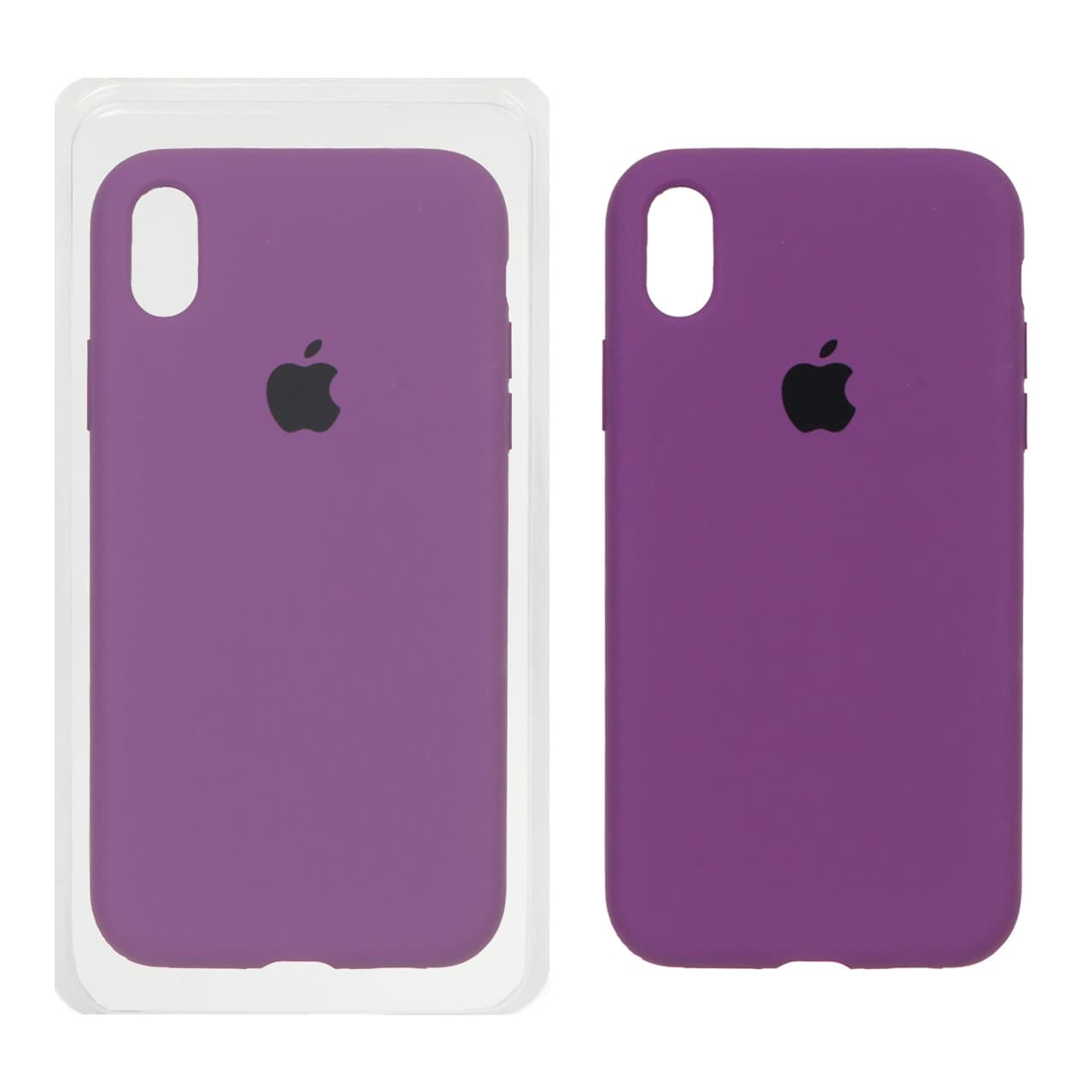 قاب سیلیکونی پاک کنی اورجینال Apple iPhone X/Xs | بنفش