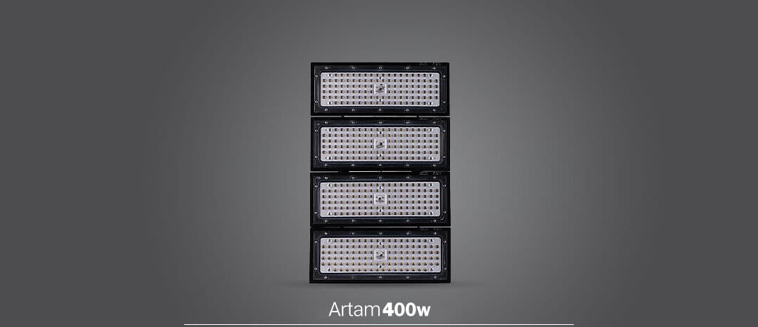 پروژکتور آرتام 400 وات smd پارس شعاع توس