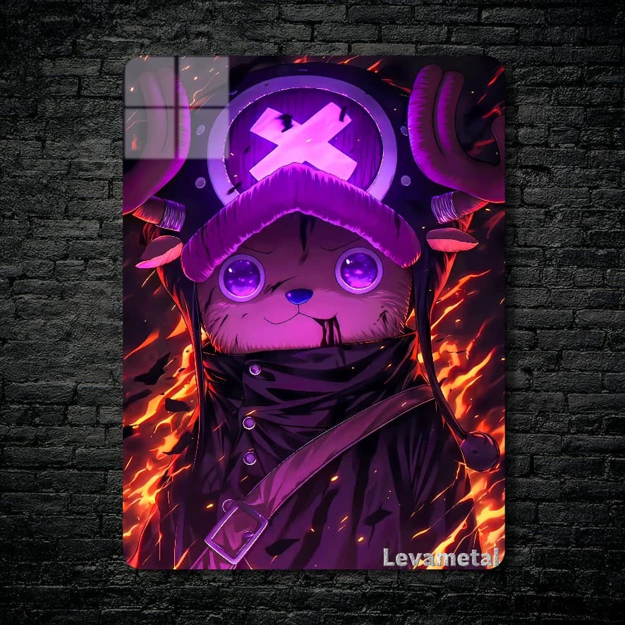 متال پوستر انیمه وان پیس One piece با کد E-676