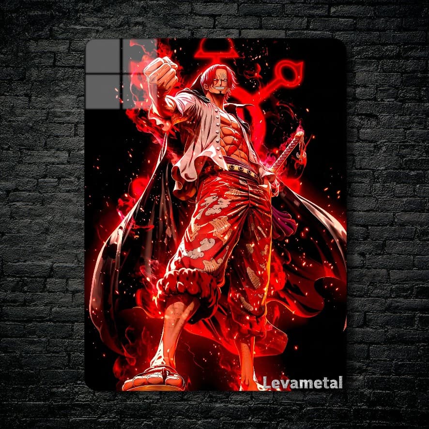 متال پوستر شنکس Shanks از انیمه وان پیس E-650 one piece