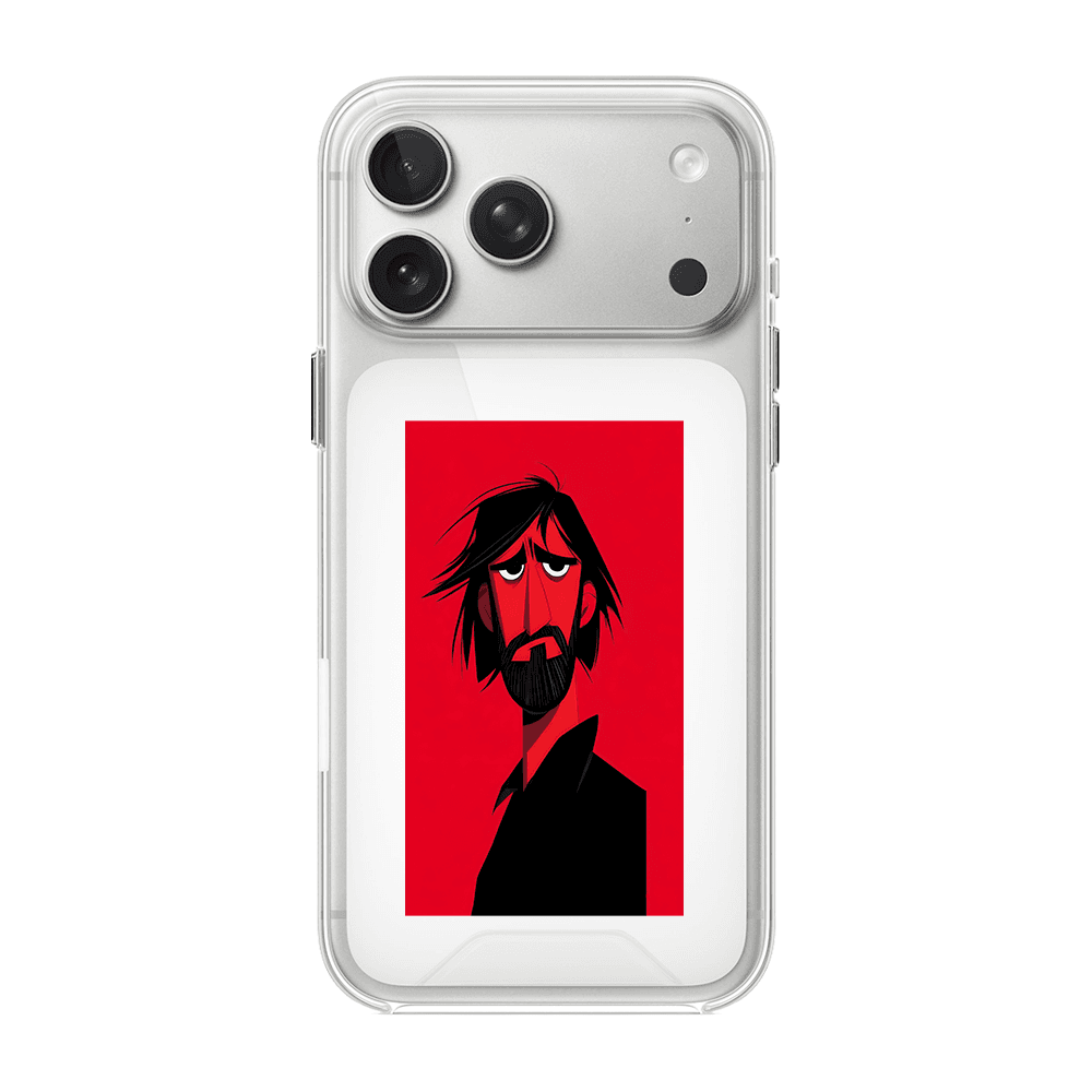 قاب شفاف چاپی طرح Red Man کد T0067 مناسب برای گوشی موبایل اپل آیفون Apple iPhone 7 / 8 / SE 2020 / 7 Plus / 8 Plus / X / XS / XR / XS Max / 11 / 11 Pro / 11 Pro Max / 12 / 12 Pro / 12 Pro Max / 13 / 1 — تصویر ۳