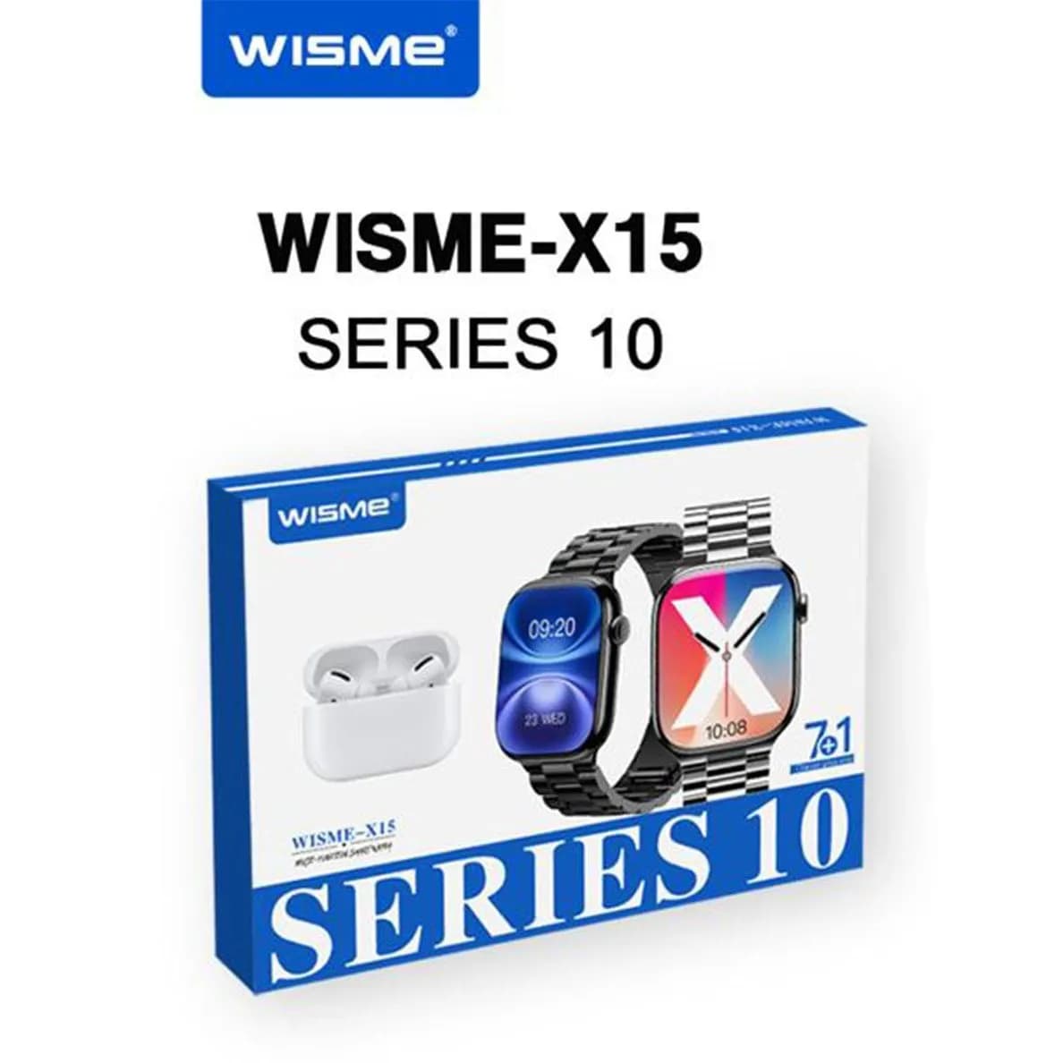 پک ساعت هوشمند همراه با ایرپاد WISEME مدل X15