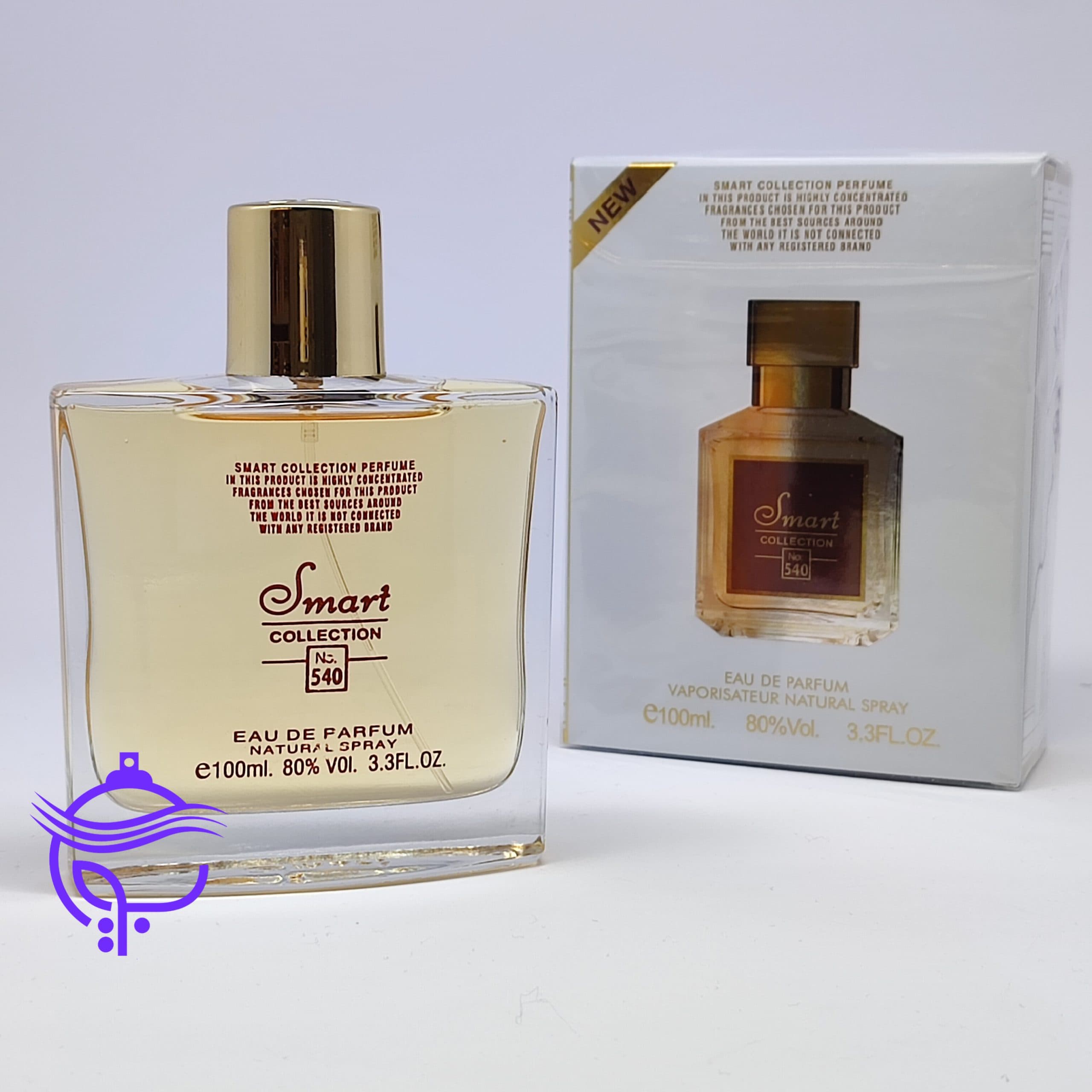 ادکلن باکارات رژ سفید اسمارت کد 540