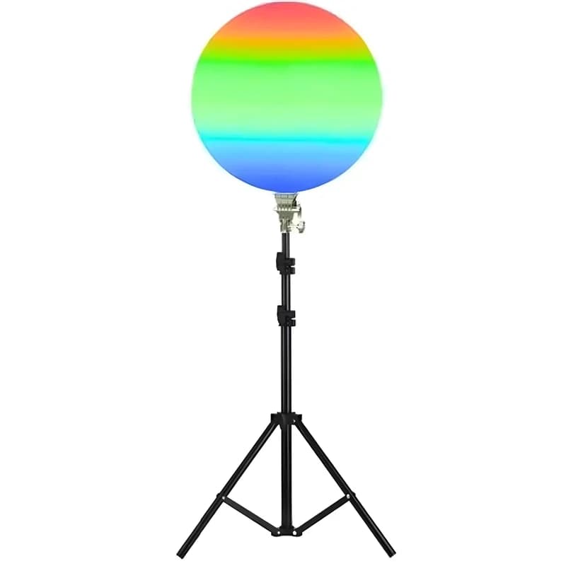 نور ثابت ال ای دی مدل Fill Light GS-330 RGB به همراه سه پایه