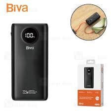 پاوربانک 30000 بیوا Biva BP-049 توان 22.5 وات همراه با کابل متصل