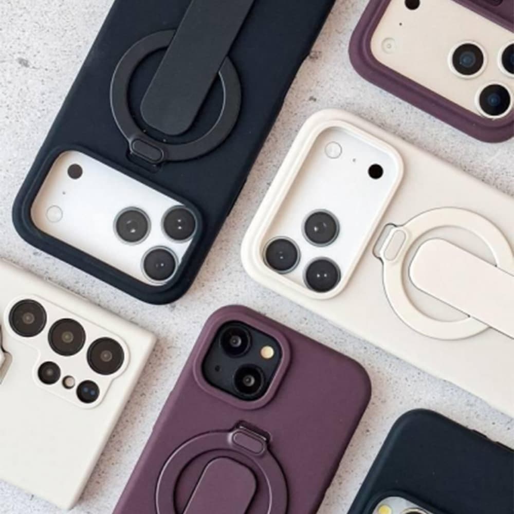 قاب مگسیف استندی IO Stand Case کد LX مناسب برای گوشی موبایل آیفون Apple iPhone 13 / 13 Pro Max / 14 Pro Max / 15 Pro Max / 16 / 16 Pro Max / 17 Pro / 17 Pro Max / 18 Pro / 18 Pro Max — تصویر ۵