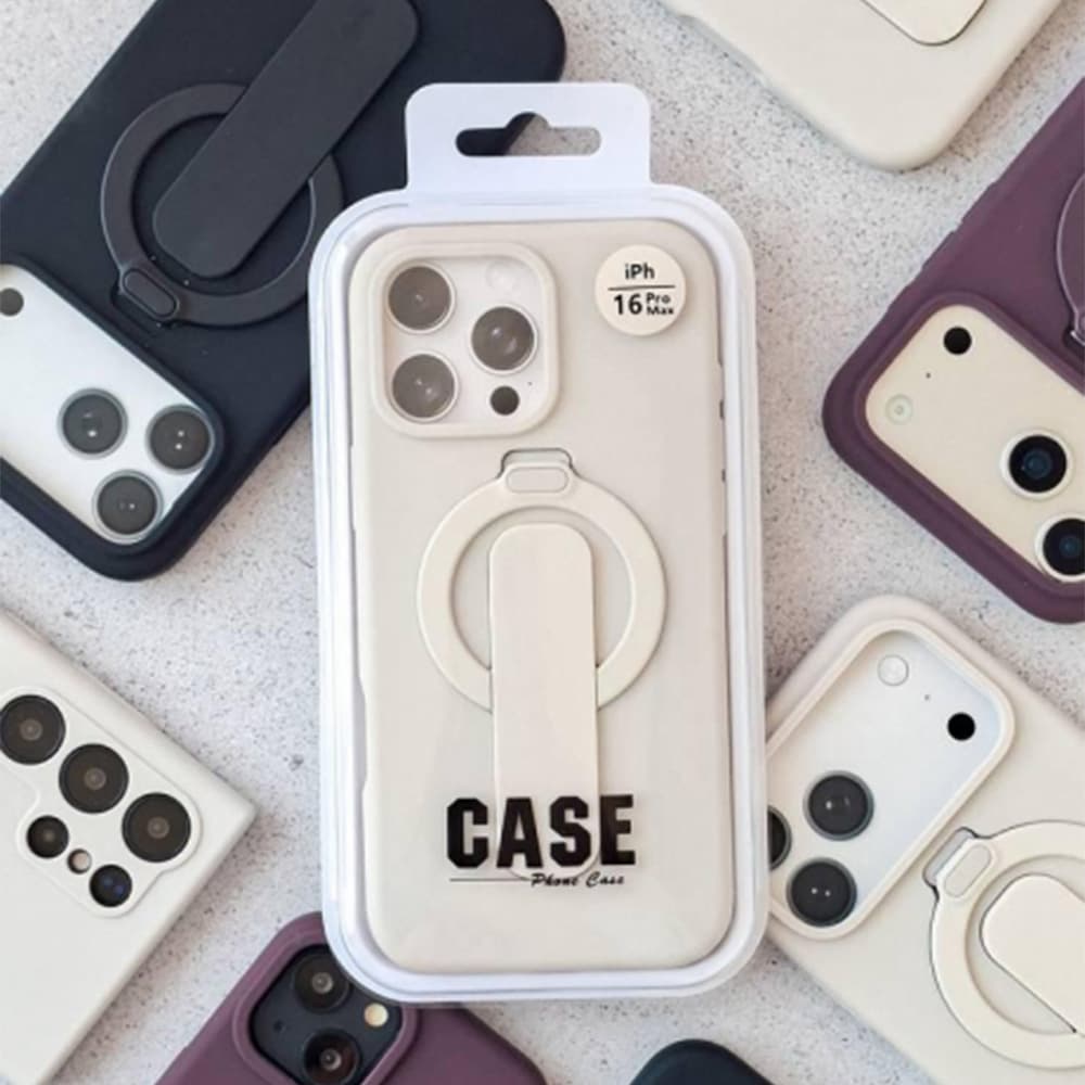 قاب مگسیف استندی IO Stand Case کد LX مناسب برای گوشی موبایل آیفون Apple iPhone 13 / 13 Pro Max / 14 Pro Max / 15 Pro Max / 16 / 16 Pro Max / 17 Pro / 17 Pro Max / 18 Pro / 18 Pro Max