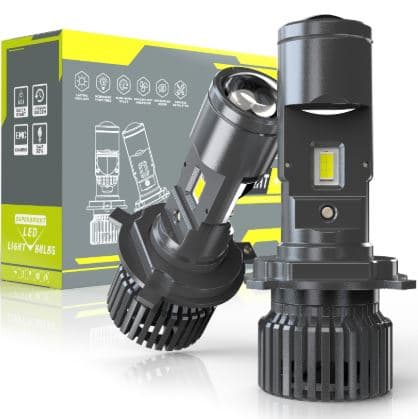 چراغ جلوی خودرو LED مدل H4 برند HONGT