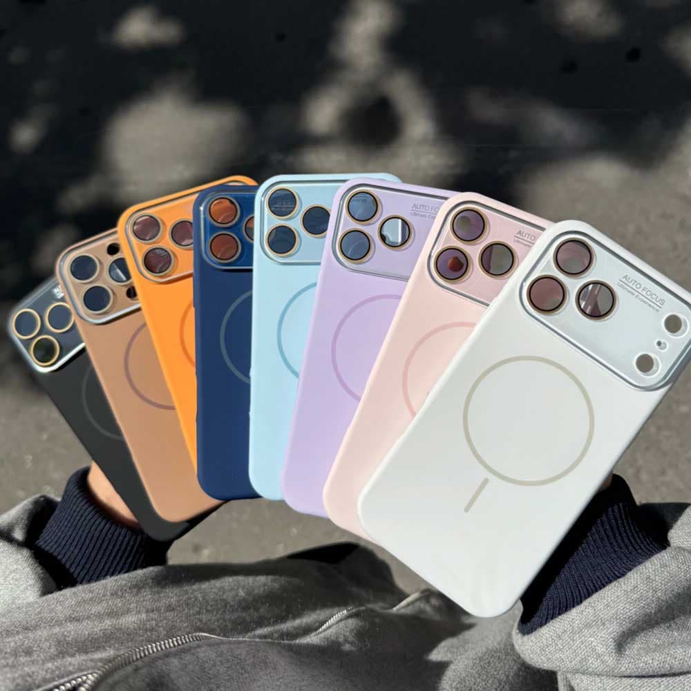 قاب سیلیکن لنز مگسیف همراه با لوگو اپل Silicone Lens 17 کد loop مناسب برای گوشی موبایل آیفون Apple iPhone 13 / 13 Pro / 13 Pro Max / 14 Pro Max / 15 Pro Max / 16 / 16 Pro / 16 Pro Max / 17 / 17 Pro /