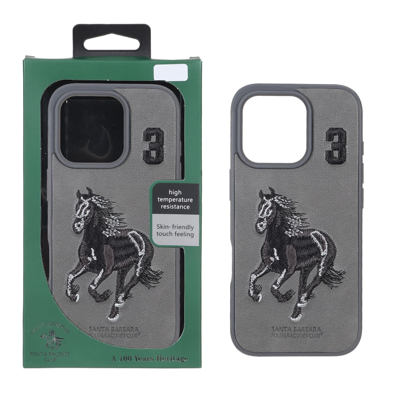 قاب چرمی Santa Barbara Polo مدل Apple iPhone 16 Pro