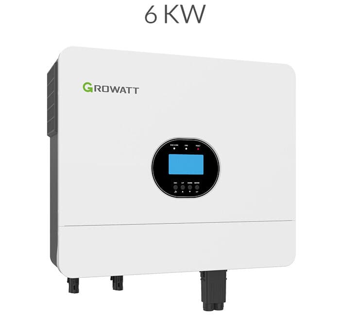 سانورتر 6KW و 48V مدل SPF 6000 Es Plus برند Growatt