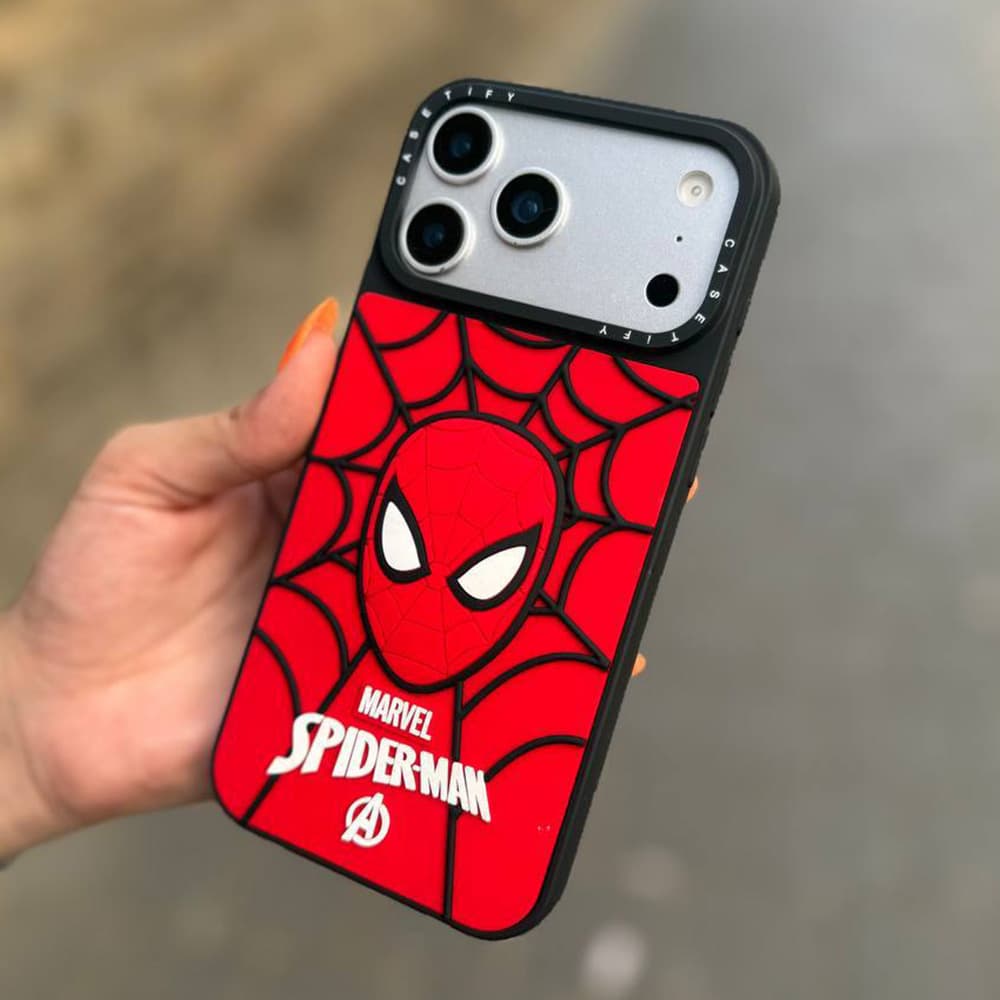 قاب اسپایدرمن برجسته کد CSB مناسب برای گوشی موبایل آیفون Apple iPhone X / XS / 11 / 12 Pro / 12 Pro Max / 13 / 13 Pro / 13 Pro Max / 14 / 14 Pro Max / 15 Pro Max / 16 / 16 Pro / 16 Pro Max / 17 / 17 P
