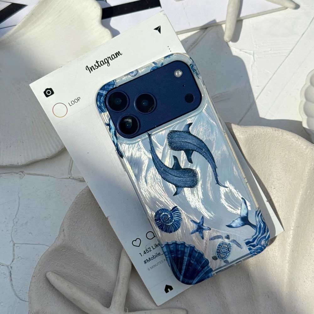 قاب وال لاو Imd Whale Love کد loop مناسب برای گوشی موبایل آیفون Apple iPhone 13 / 13 Pro Max / 14 / 14 Pro Max / 15 Pro Max / 16 / 16 Pro / 16 Pro Max / 17 / 17 Pro / 17 Pro Max / 18 Pro / 18 Pro Max — تصویر ۶