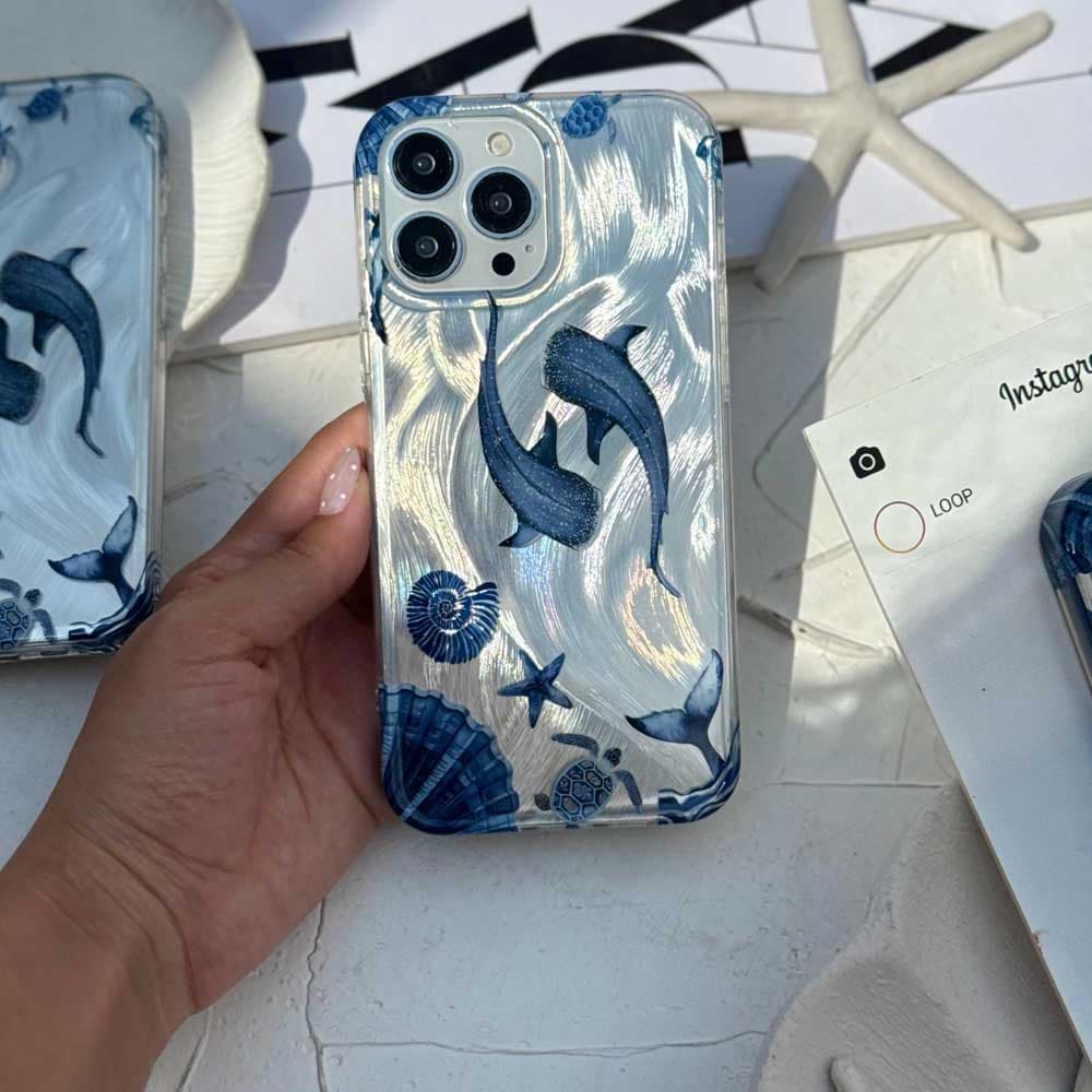 قاب وال لاو Imd Whale Love کد loop مناسب برای گوشی موبایل آیفون Apple iPhone 13 / 13 Pro Max / 14 / 14 Pro Max / 15 Pro Max / 16 / 16 Pro / 16 Pro Max / 17 / 17 Pro / 17 Pro Max / 18 Pro / 18 Pro Max — تصویر ۲