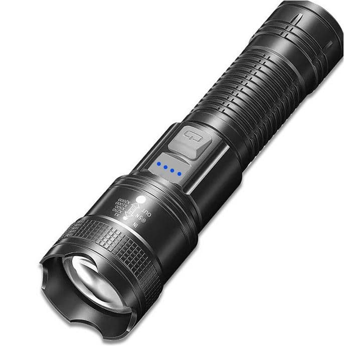 چراغ قوه چندکاره قابل شارژ LED COB دستی مناسب کمپینگ و خانه — تصویر ۲