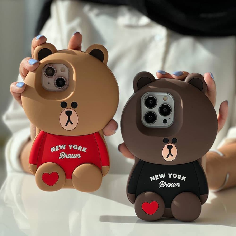 قاب سیلیکونی خرس نیویورکی – bear new york مناسب برای گوشی موبایل سامسونگ گلکسی Samsung Galaxy A12 / A13 / A14 / A15 / A16 / A21S / A25 / A26 / A30S / A32 4G / A34 / A35 / A36 / A50 / A50S / A52 — تصویر ۴