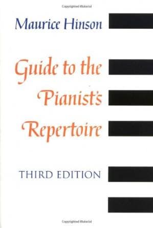 دانلود کتاب Guide to the Pianist’s Repertoire, third edition