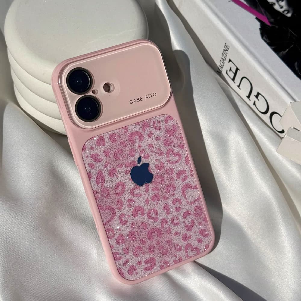 قاب پلنگی لنز اکلیلی Leo Lens Glitter کد loop مناسب برای گوشی موبایل آیفون Apple iPhone 13 / 13 Pro / 13 Pro Max / 14 Pro Max / 15 Pro Max / 16 / 16 Pro / 16 Pro Max / 17 / 17 Pro / 17 Pro Max — تصویر ۷