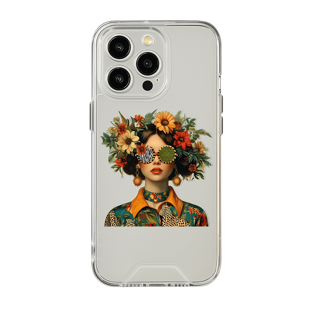 قاب شفاف چاپی طرح گل دختر کد T0063 مناسب برای گوشی موبایل اپل آیفون Apple iPhone 7 / 8 / SE 2020 / 7 Plus / 8 Plus / X / XS / XR / XS Max / 11 / 11 Pro / 11 Pro Max / 12 / 12 Pro / 12 Pro Max / 13 / 1