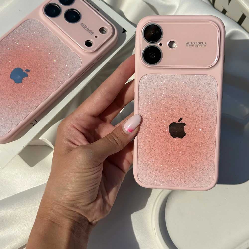 قاب لنز اکلیلی فید پینکی به همراه لوگو Lens Glitter Fade کد loop مناسب برای گوشی موبایل آیفون Apple iPhone 13 / 13 Pro / 13 Pro Max / 14 Pro Max / 15 Pro Max / 16 / 16 Pro / 16 Pro Max / 17 / 17 Pro / — تصویر ۴