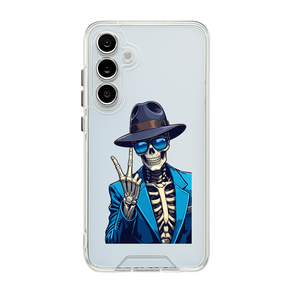 قاب شفاف چاپی طرح مرد اسکلتی کد T0057 مناسب برای گوشی موبایل اپل آیفون Apple iPhone 7 / 8 / SE 2020 / 7 Plus / 8 Plus / X / XS / XR / XS Max / 11 / 11 Pro / 11 Pro Max / 12 / 12 Pro / 12 Pro Max / 13 — تصویر ۷