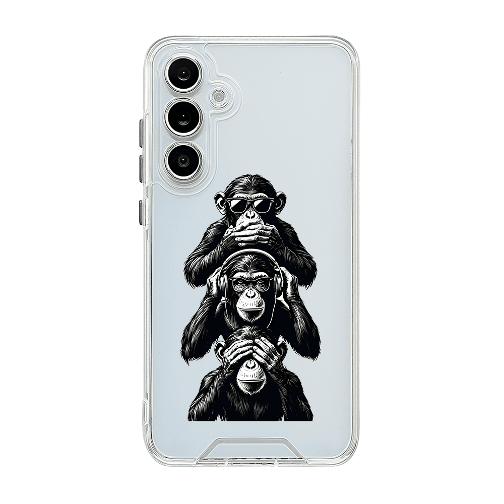 قاب شفاف چاپی طرح میمون با ادب کد T0056 مناسب برای گوشی موبایل اپل آیفون Apple iPhone 7 / 8 / SE 2020 / 7 Plus / 8 Plus / X / XS / XR / XS Max / 11 / 11 Pro / 11 Pro Max / 12 / 12 Pro / 12 Pro Max / 1 — تصویر ۷