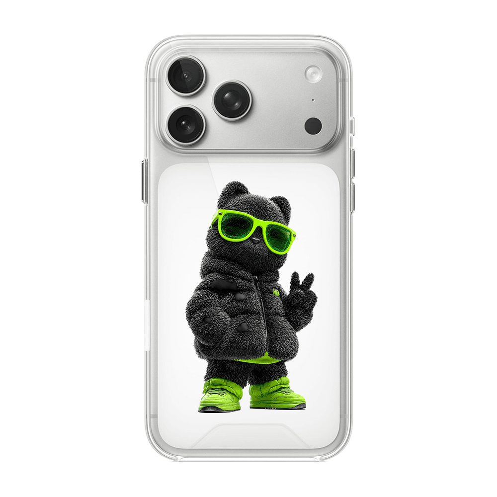 قاب شفاف چاپی طرح خرس Cool کد T0055 مناسب برای گوشی موبایل اپل آیفون Apple iPhone 7 / 8 / SE 2020 / 7 Plus / 8 Plus / X / XS / XR / XS Max / 11 / 11 Pro / 11 Pro Max / 12 / 12 Pro / 12 Pro Max / 13 /
