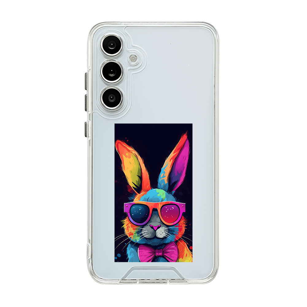 قاب شفاف چاپی طرح خرگوش رنگی کد T0054 مناسب برای گوشی موبایل اپل آیفون Apple iPhone 7 / 8 / SE 2020 / 7 Plus / 8 Plus / X / XS / XR / XS Max / 11 / 11 Pro / 11 Pro Max / 12 / 12 Pro / 12 Pro Max / 13 — تصویر ۷