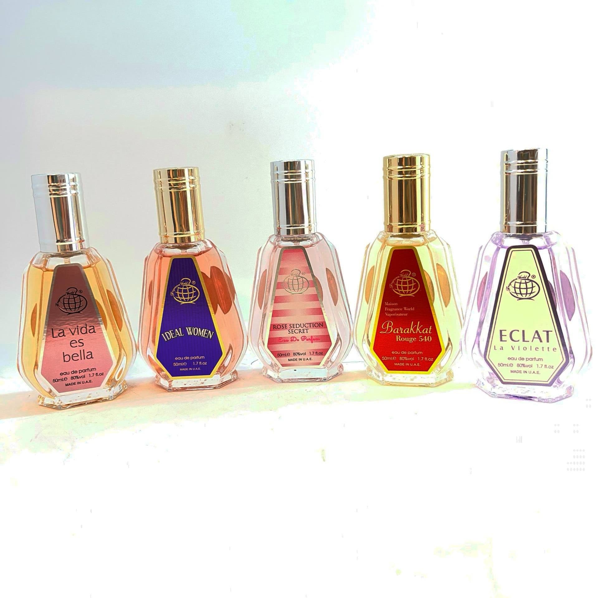 پک عطر های کوچک زنانه اماراتی ( روز مادر )