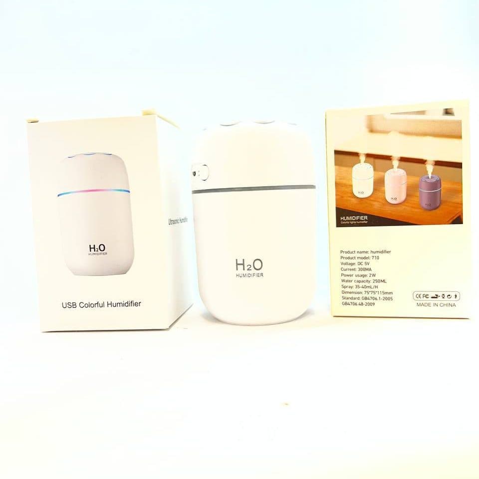 دستگاه بخور سرد USB مدل H2O ظرفیت ۲۵۰ میل