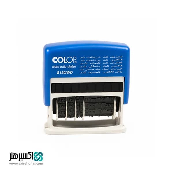 مهر تاریخ زن Colop mini-dater S120/WD