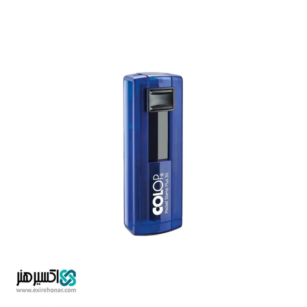 مهر جیبی ژلاتینی مستطیل Colop Pocket Stamp Plus 30 — تصویر ۸