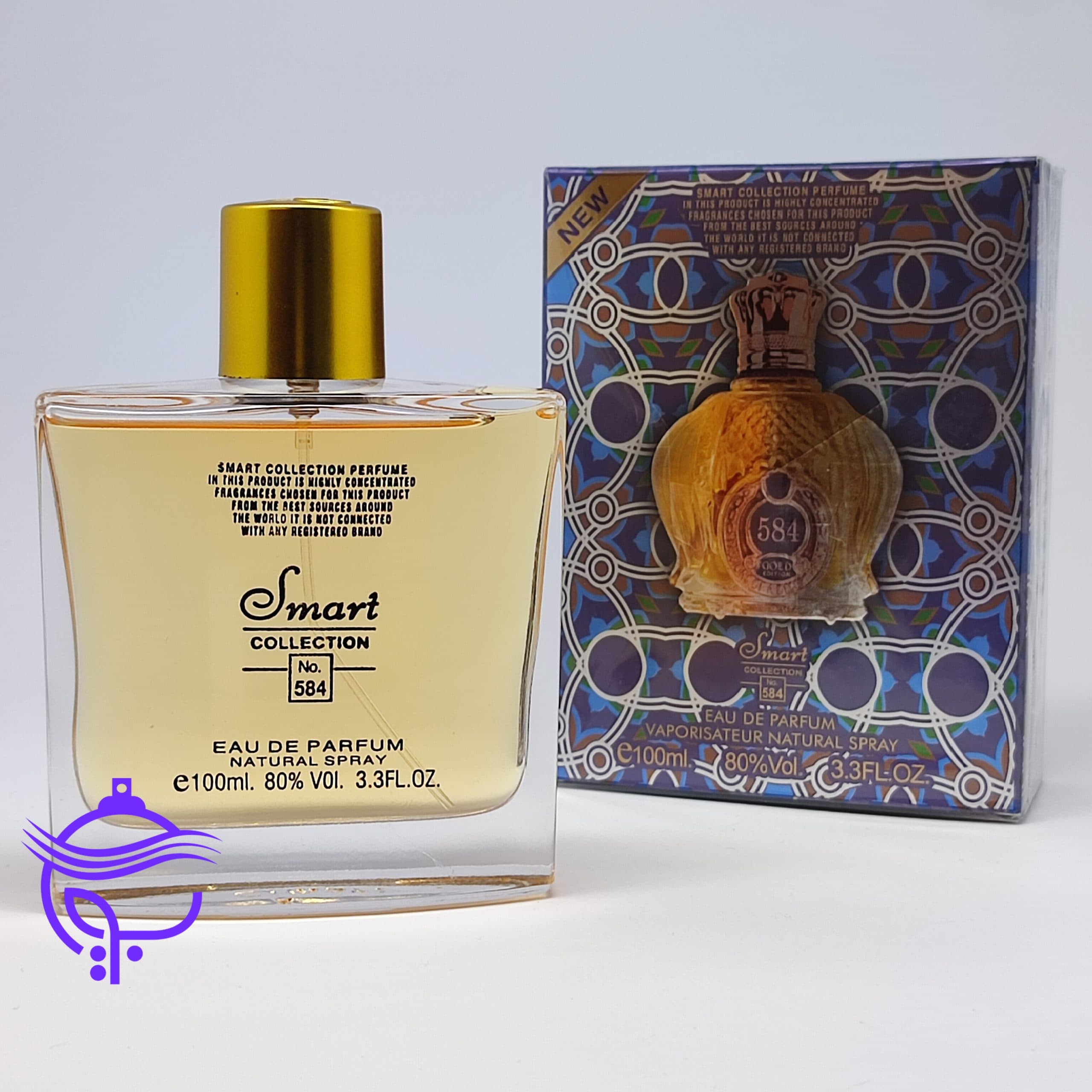 ادکلن شیخ گلد اسمارت کد 584
