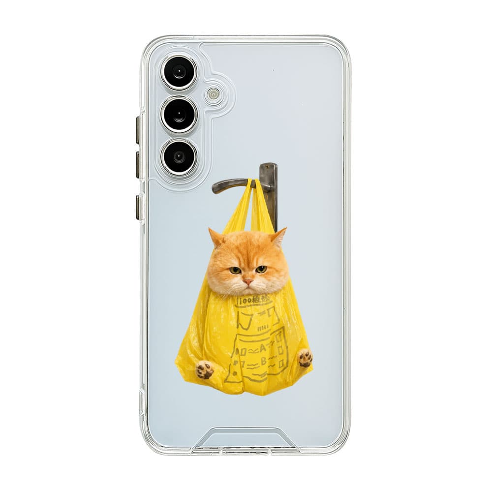 قاب شفاف چاپی طرح گربه کیسه زباله کد T0043 مناسب برای گوشی موبایل شیائومی ردمی Xiaomi Redmi A1 Plus/A2 Plus/A3/9A/9T/10A/12/12C/13/13C/14C Note 8/8Pro/9S/9 Pro/10 4G/10S/10 Pro/10 Pro Max/11 4G/11S/11
